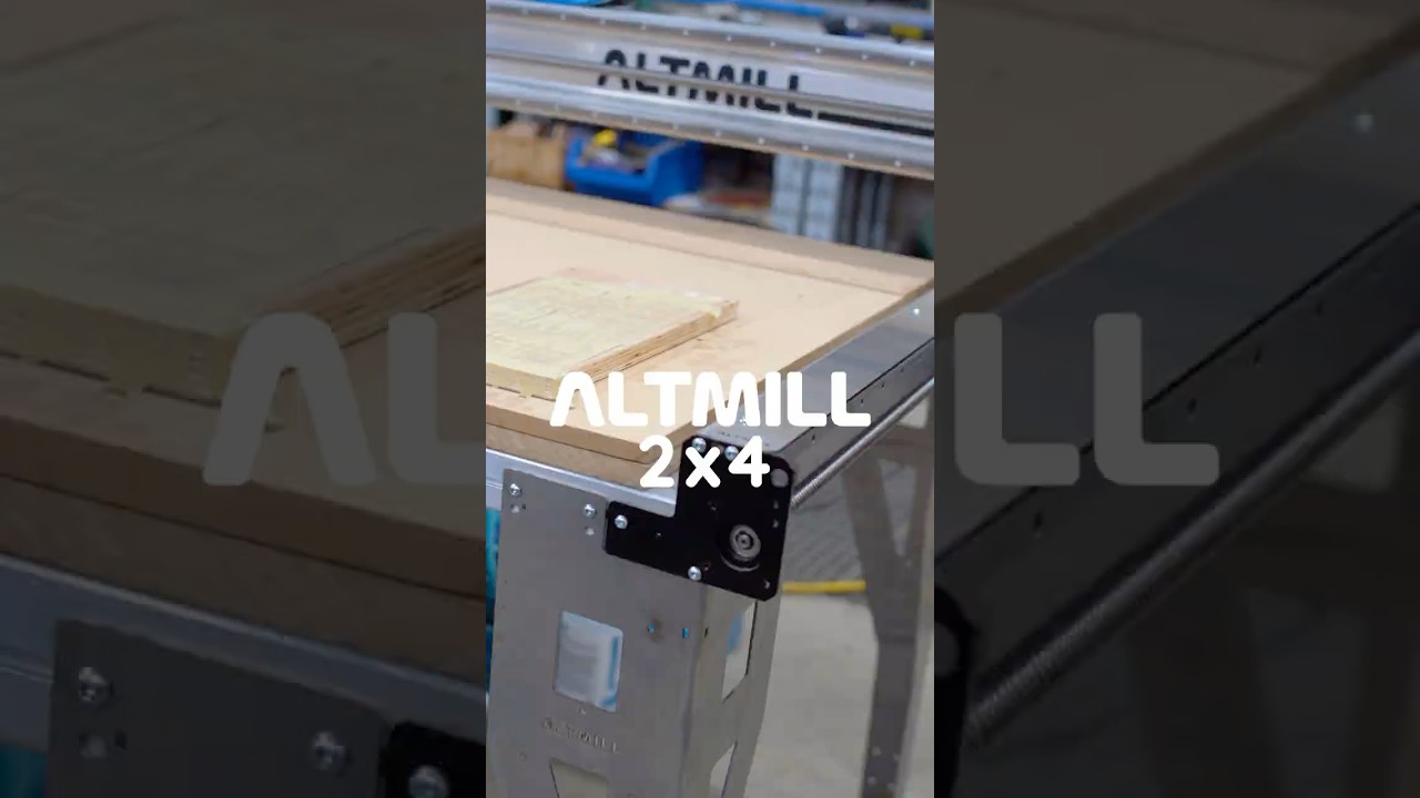 Learn More About the 2x4 AltMill CNC – Share Your Feedback! #cnc #shorts