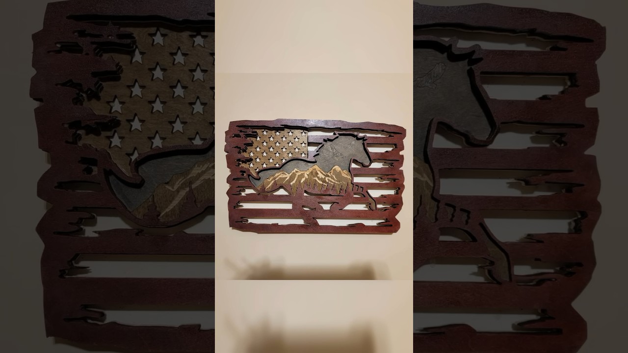 March 15 - March 22, 2024 "Flag Projects" Contest #cnc #shorts