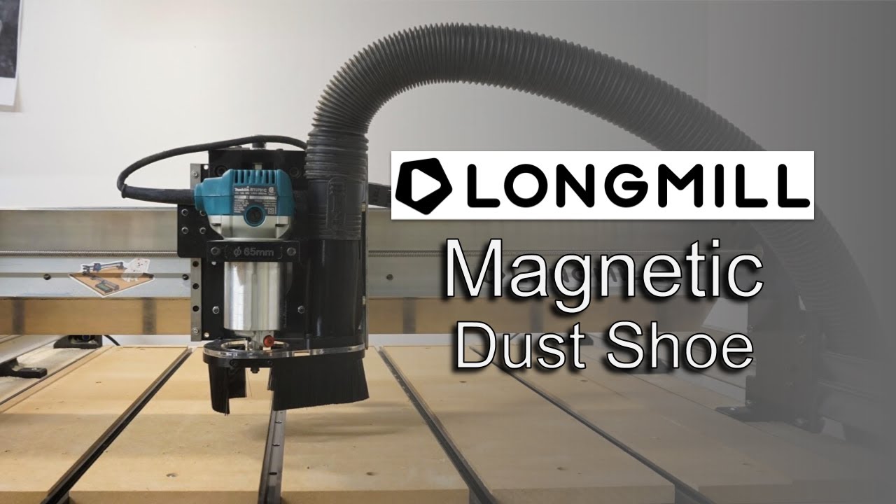 Magnetic Dust Shoe for the LongMill: Reveal & Assembly