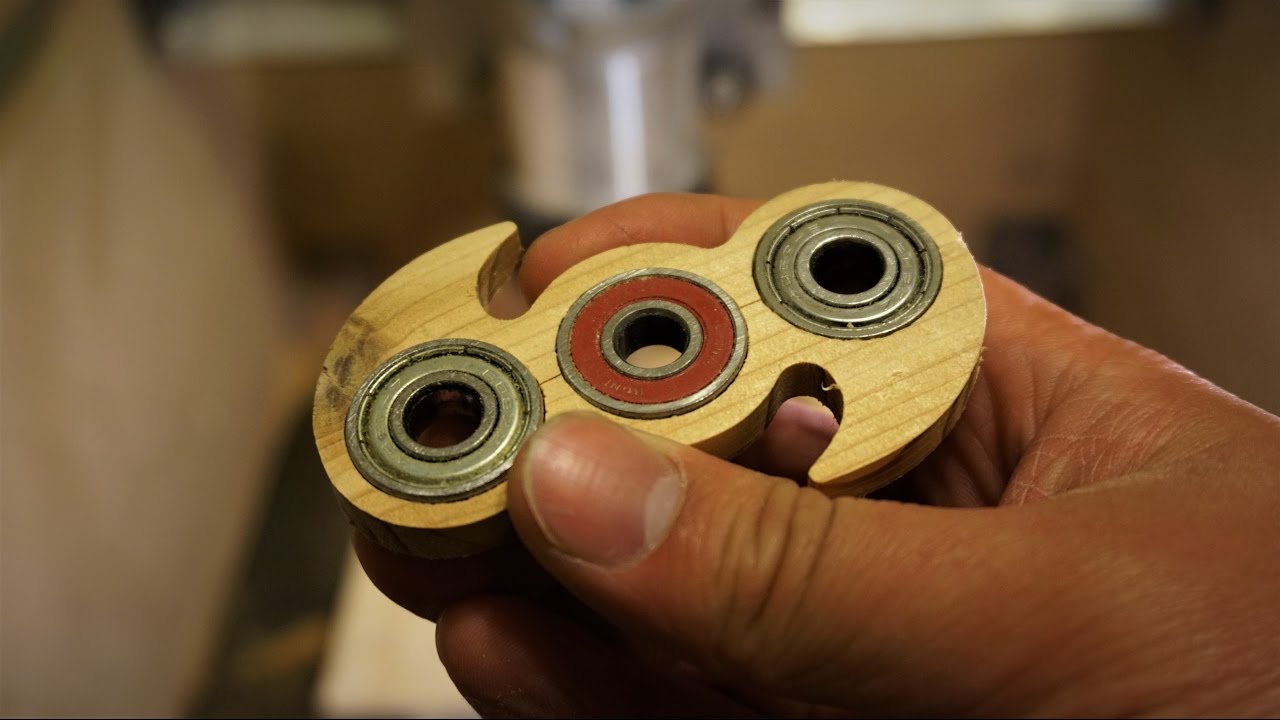 Sienci Mill One: Wooden Fidget Spinner