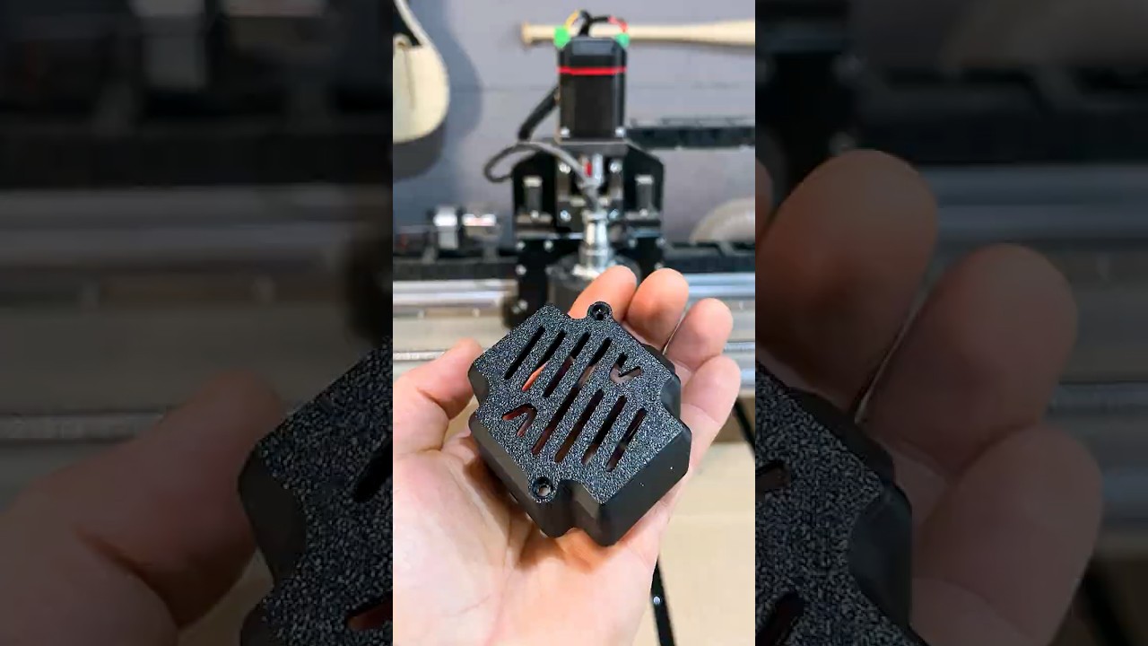 New Release! AltMill Stepper Motor Cover STL – Download & Print Now! #cnc #altmill #shorts
