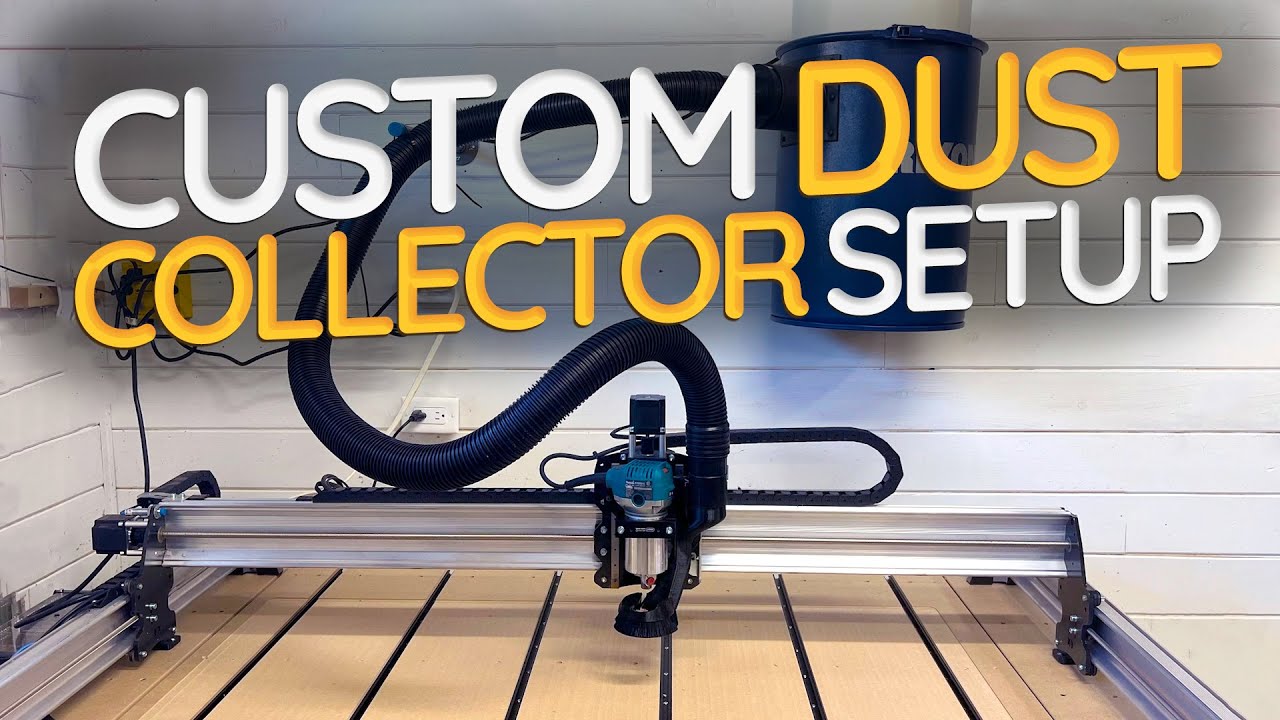 LongMill CNC Dust Collector Setup | Custom Vacuum Solution