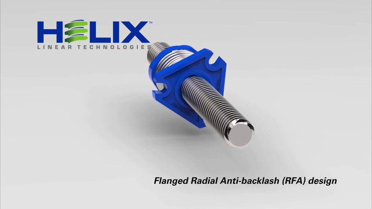 RAB - Radial Anti-Backlash Nuts from Helix Linear