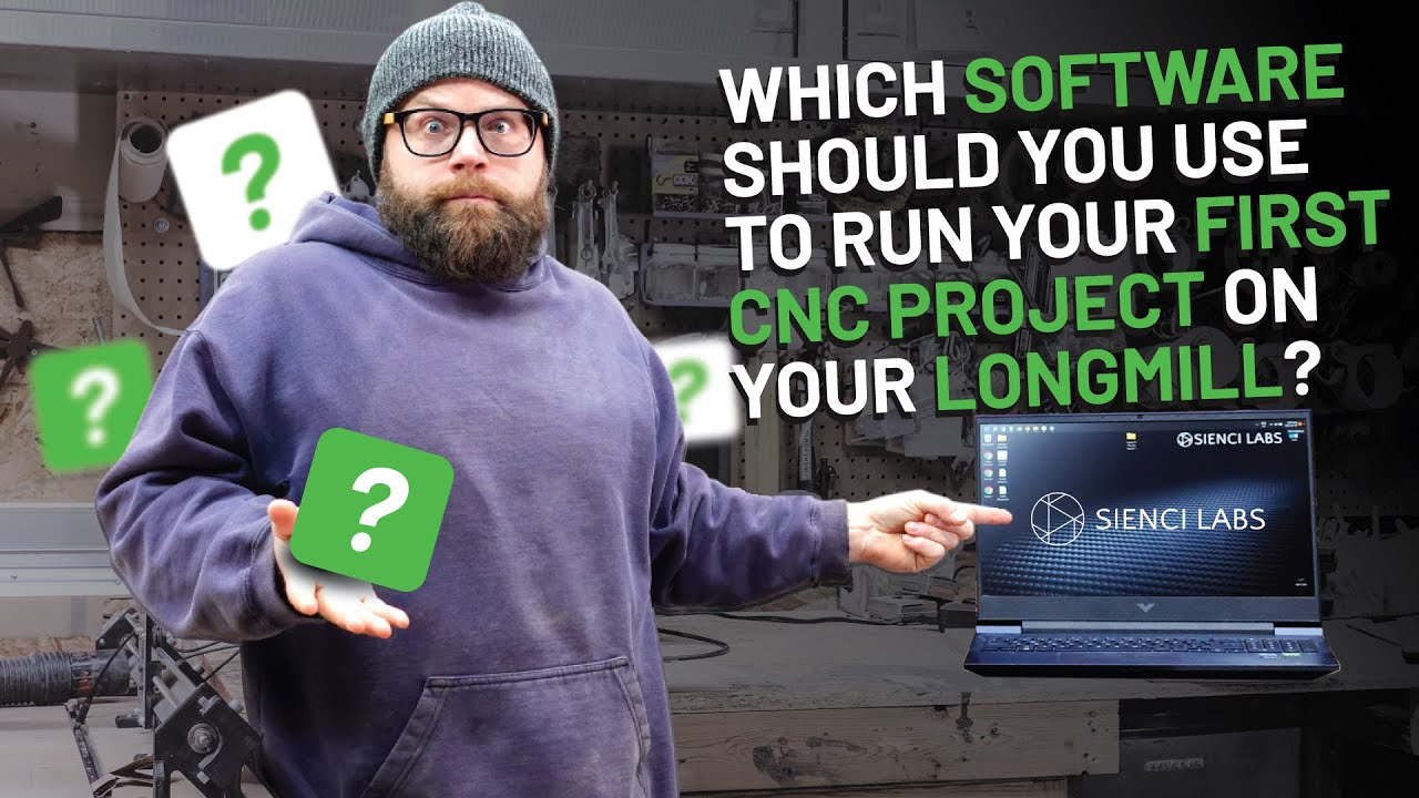 Which software should you use to run your first CNC project on your LongMill?