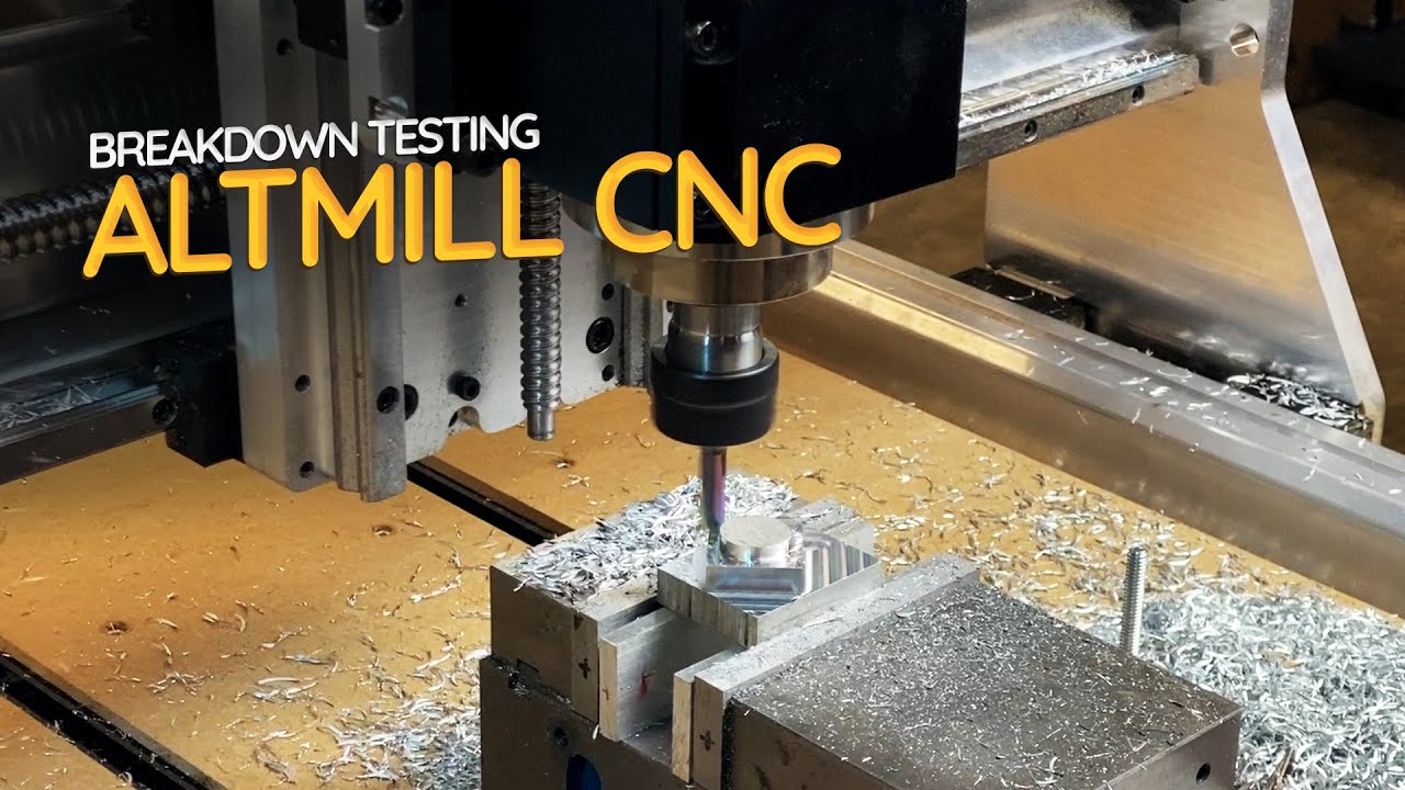 AltMill CNC BTS Testing - Materials, Bits, Speeds, Settings