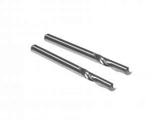 1-8in Single Flute Upcut End Mill (2pcs)