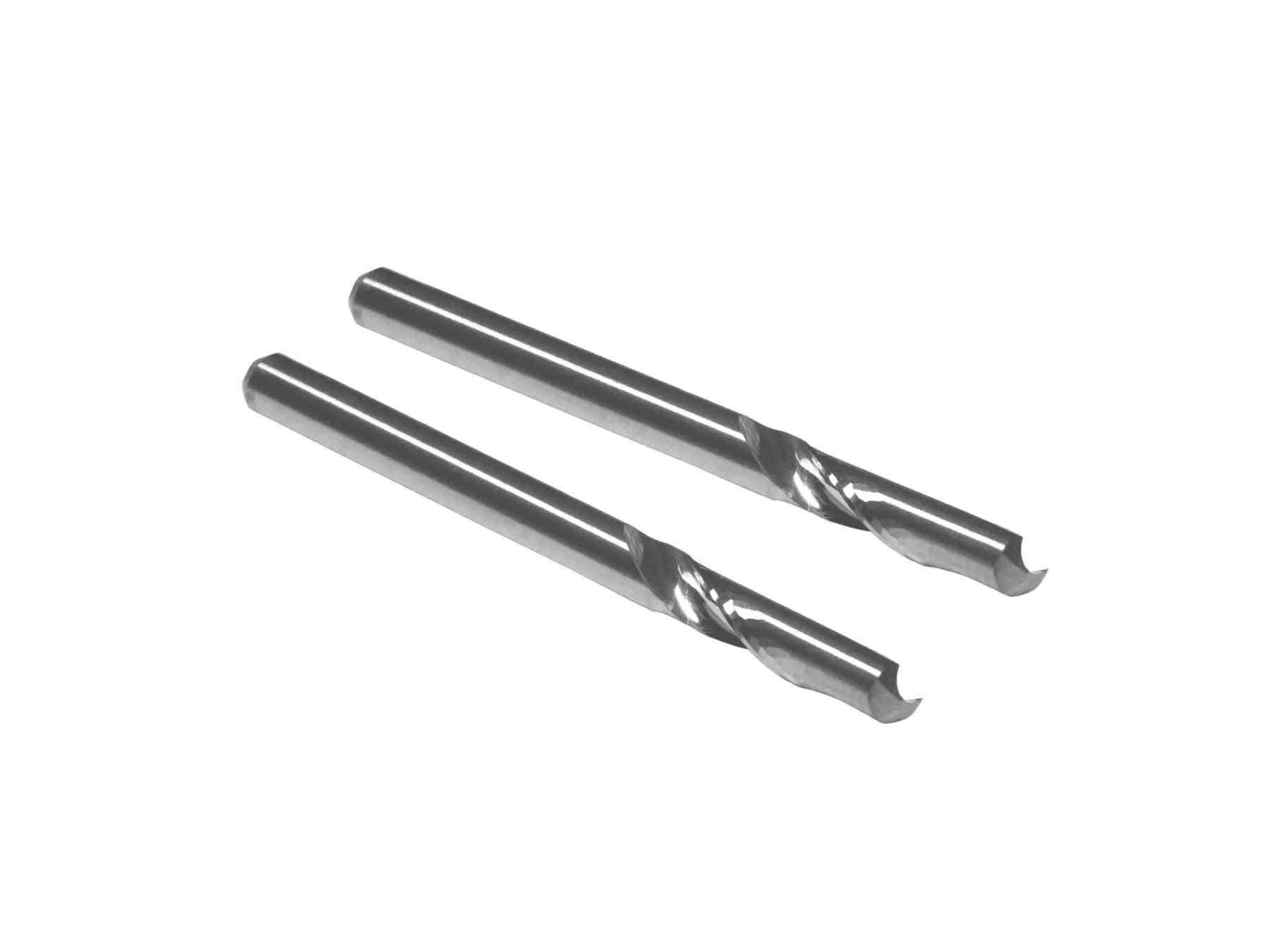 1-8in Single Flute Upcut End Mill (2pcs)