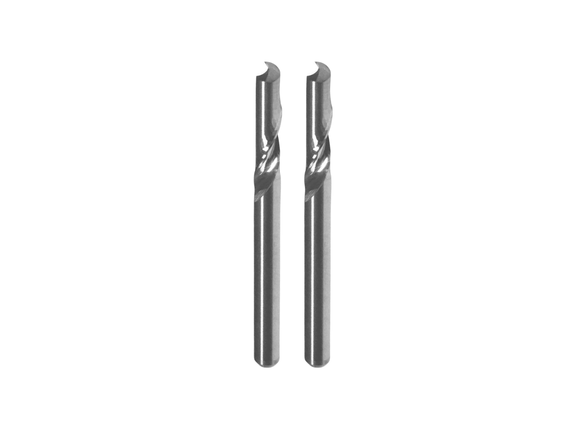 1/8″ Single Flute Upcut End Mill – 1/8″ Shank-1F (2pcs)