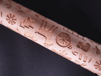 V-Bit on rolling pin