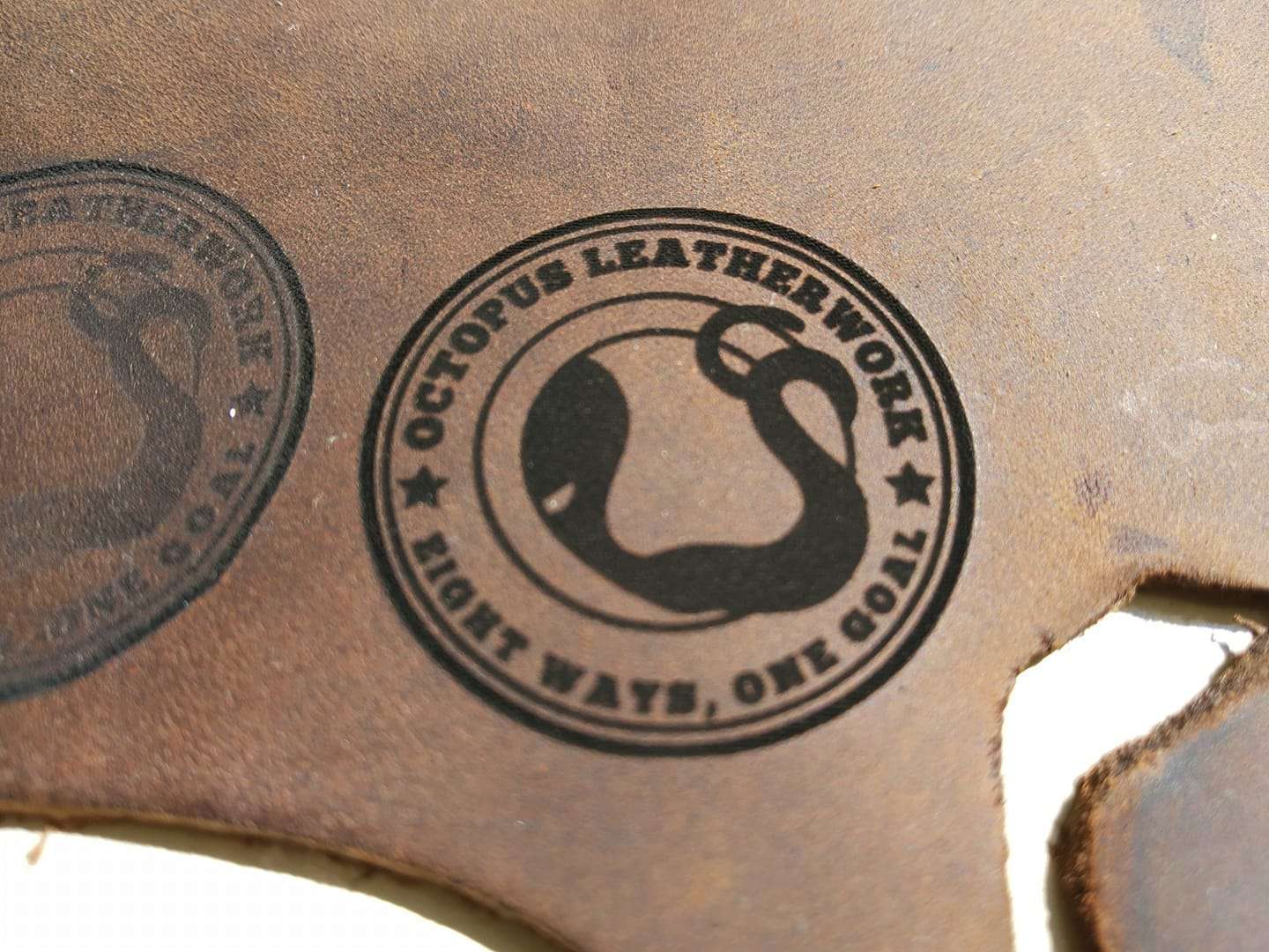 leather engraving Sienci Labs