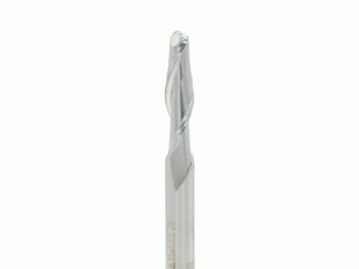 1/4″ Ball Nose Upcut End Mill – 1/4″ Shank-2F