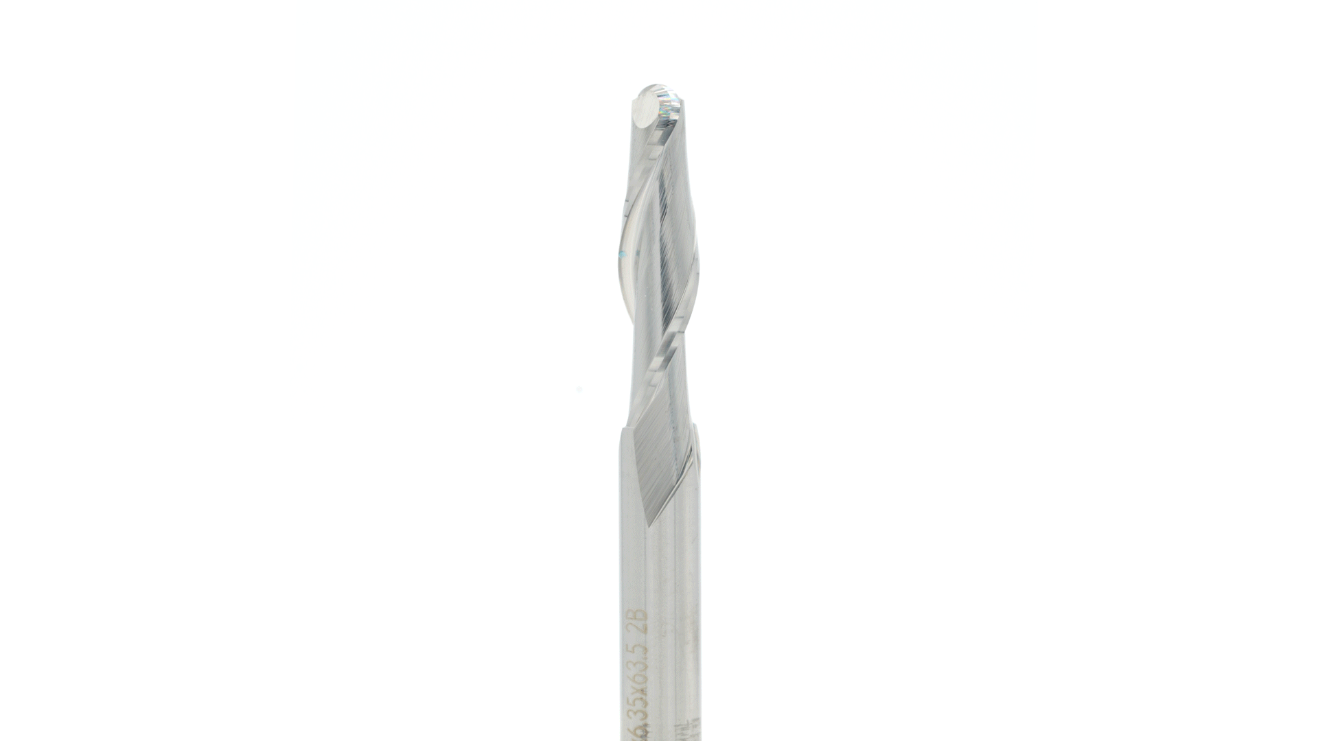1/4″ Ball Nose Upcut End Mill – 1/4″ Shank-2F