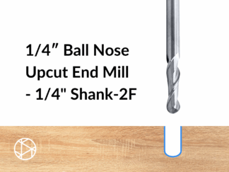 1_4_ Ball Nose Upcut End Mill_profile