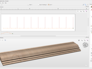 VCarve Moulding Toolpath