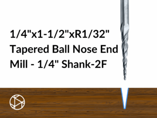 1_4_ D1_16_ Tapered Ball Nose End Mill_profile