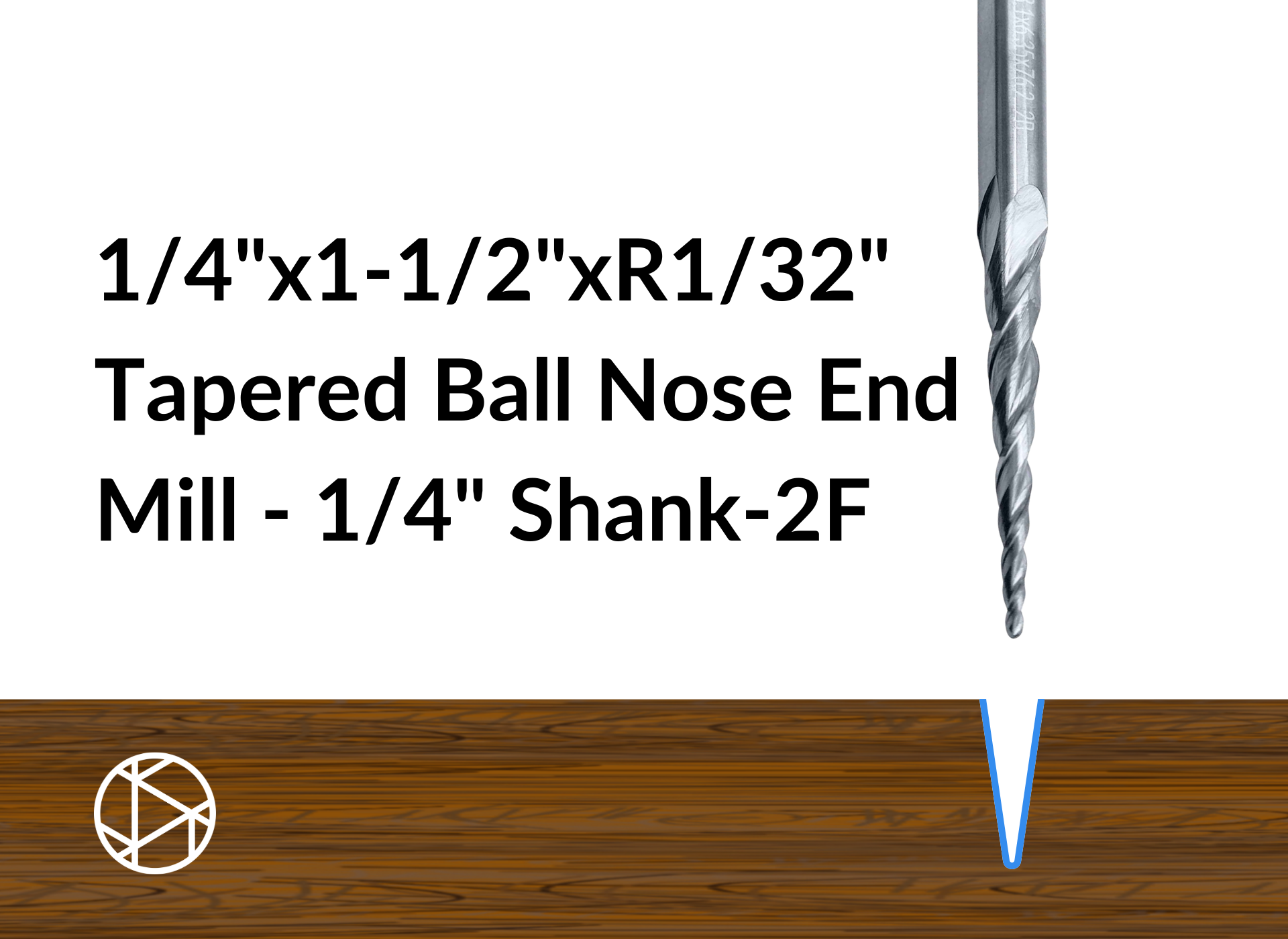 1_4_ D1_16_ Tapered Ball Nose End Mill_profile