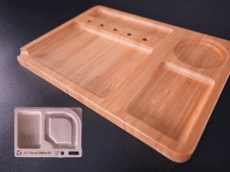 Phone Tray made with round groove bit