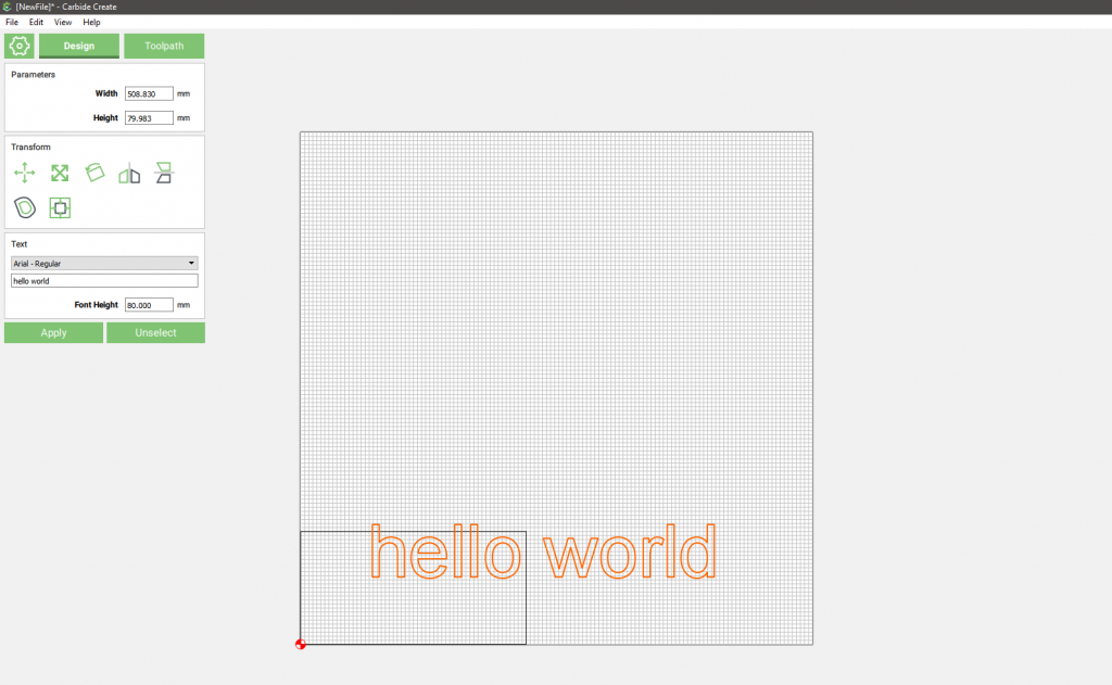 carbide-create-design | Sienci Labs