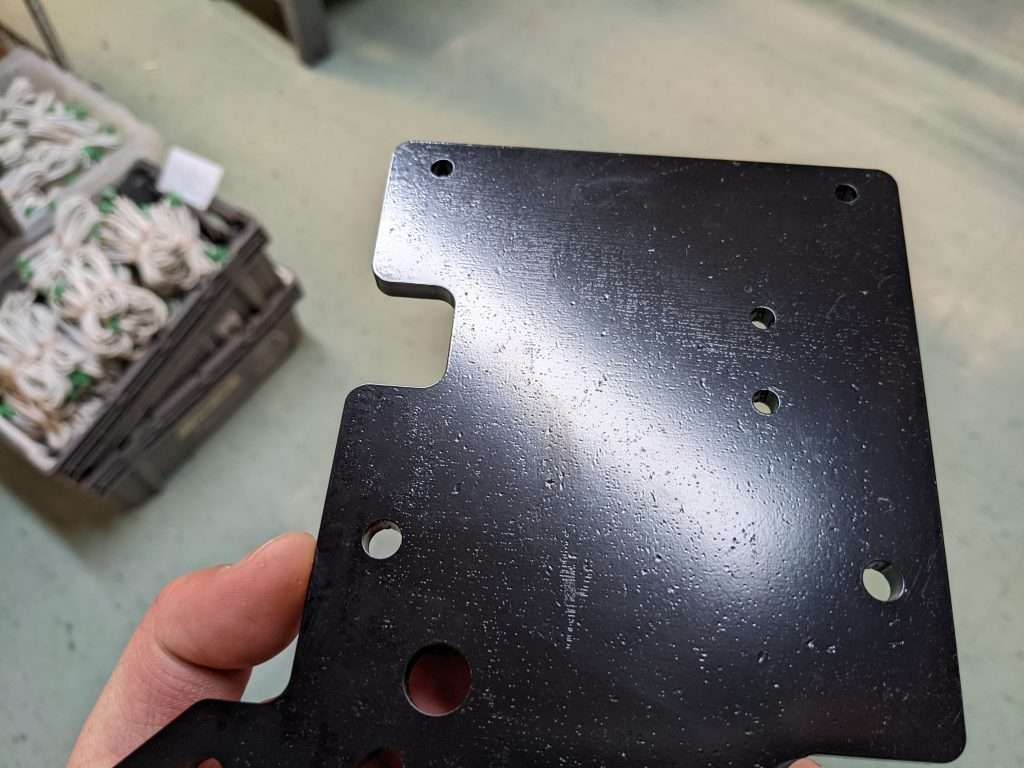 paint-defects-on-gantry | Sienci Labs