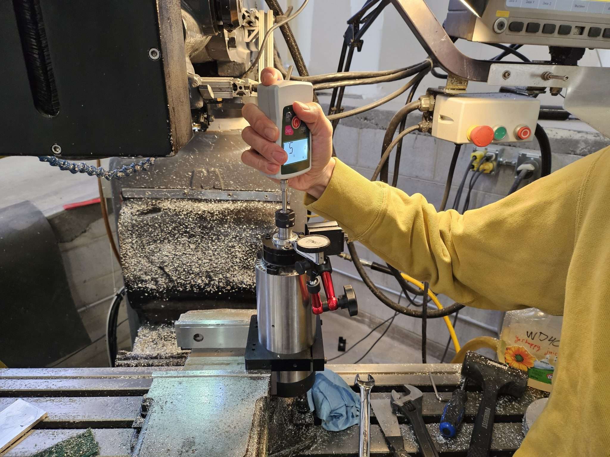 spindledeflectiontestingf Sienci Labs