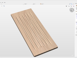 Fluting Toolpath Fluting Toolpath