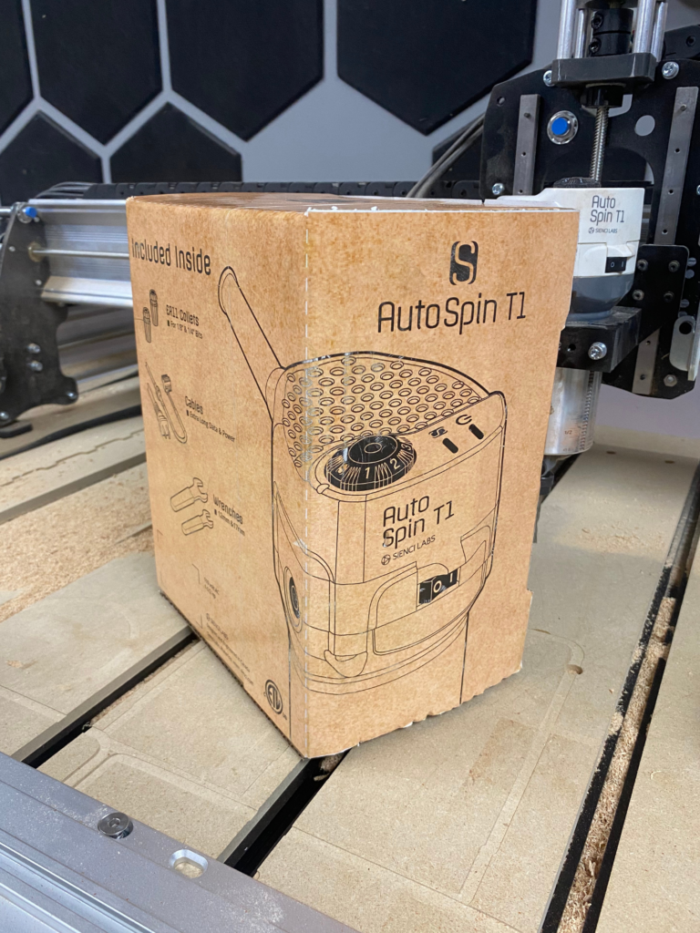 AutoSpin T1 Router Packaging