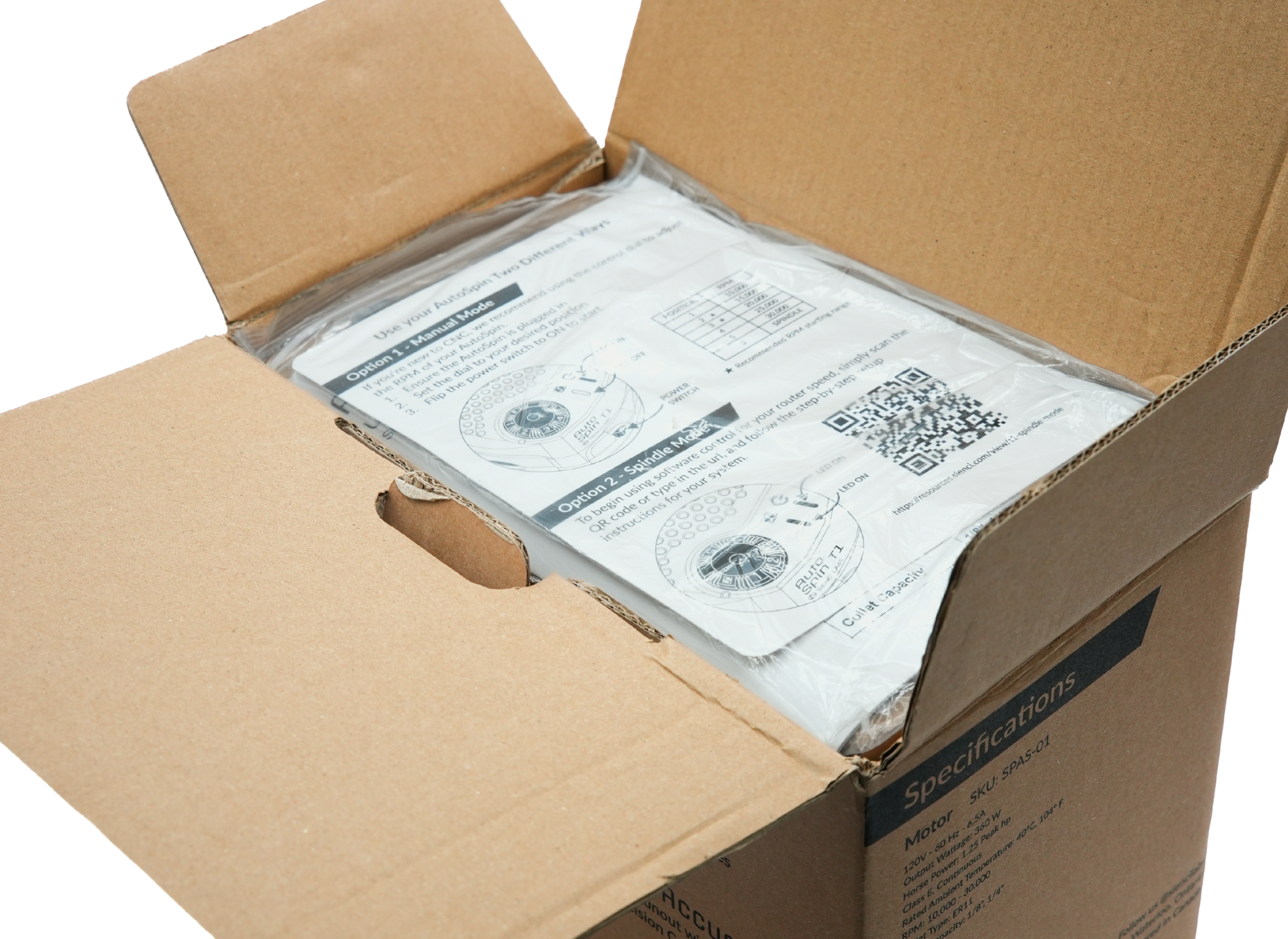 AutoSpin T1 Router – Instructions