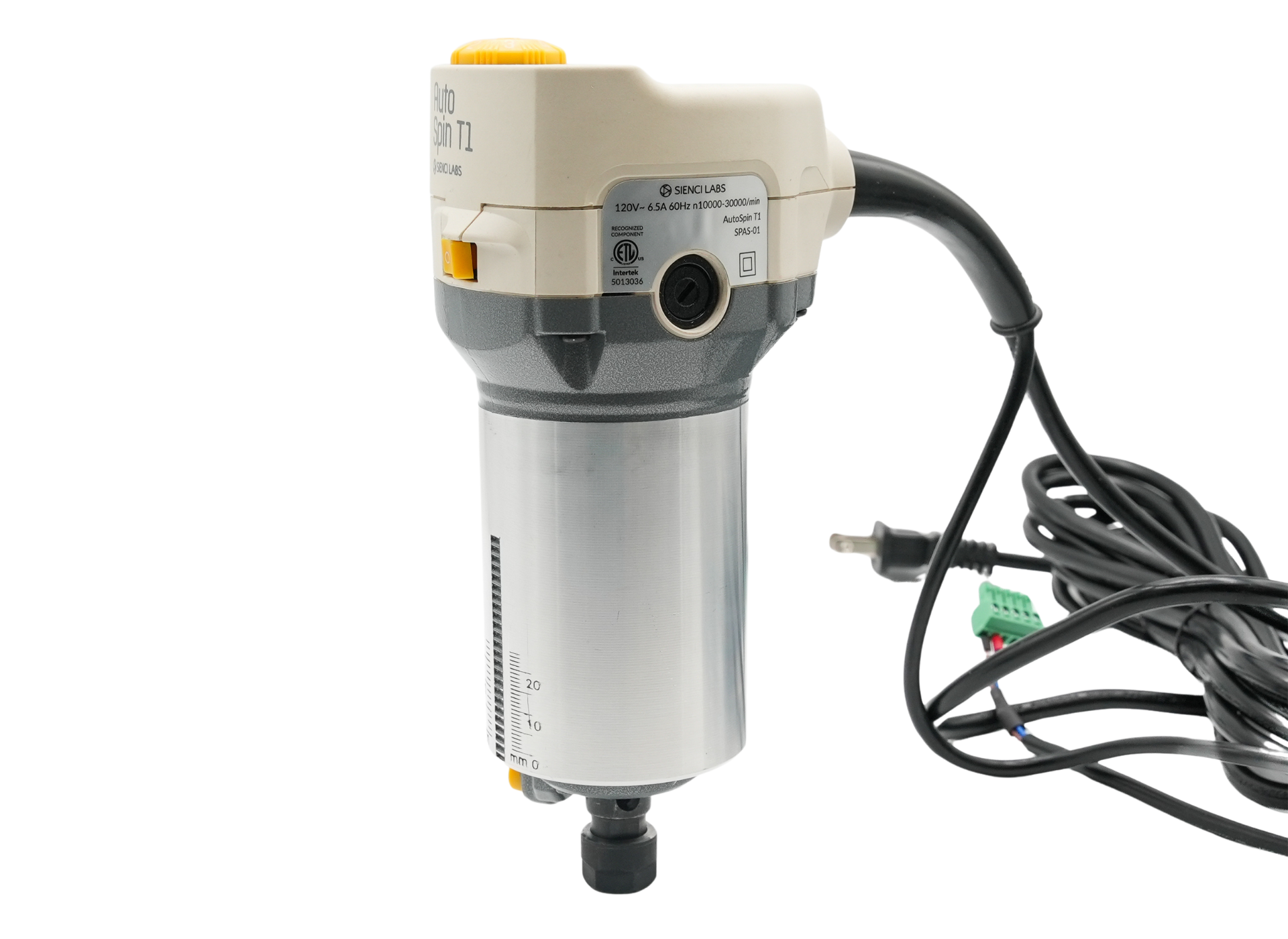 AutoSpin T1 Router – Side View