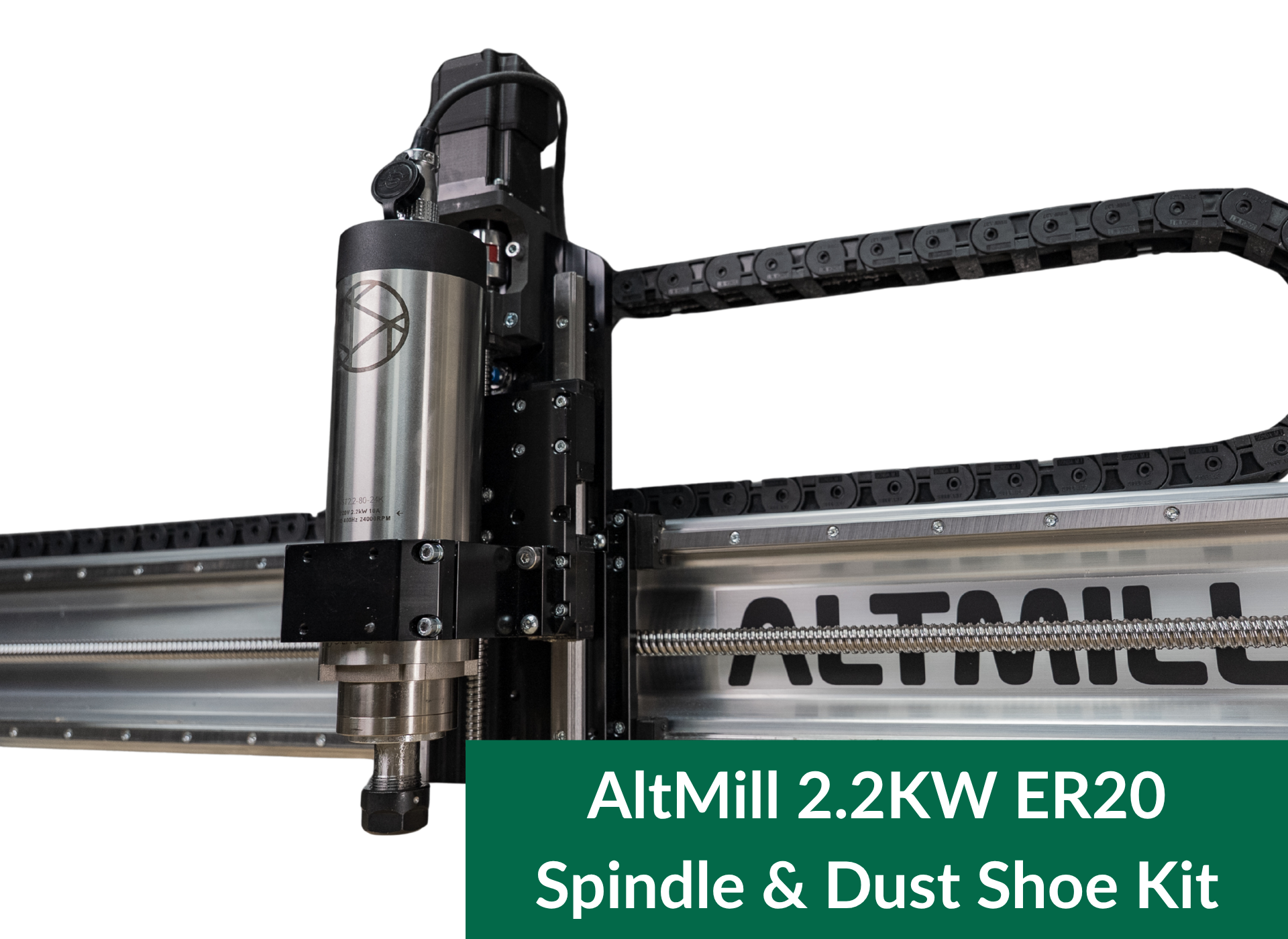 AltMill 2.2KW ER20 Spindle