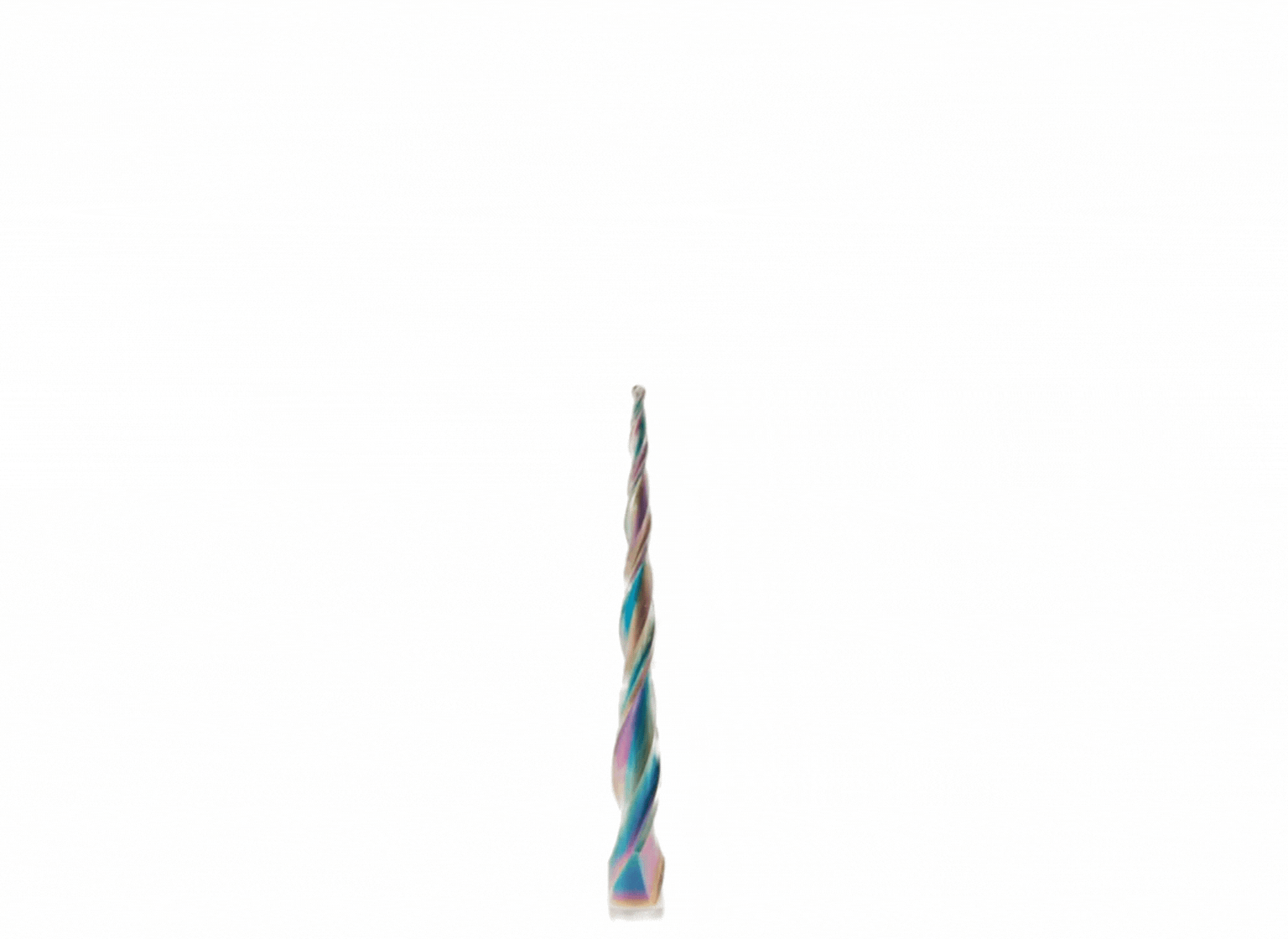 1/4″x2″xR1/32″ Tapered Ball Nose End Mill – 1/4″ Shank-2F-DLC