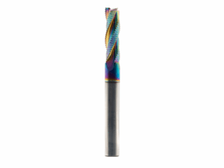3/8"x1-1/4" Roughing Upcut End Mill - 3/8" Shank-3F-DLC