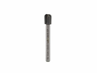 3/8"x1/2"xR1/8" Flat Bottom Bowl Bit - 1/4" Shank-2F