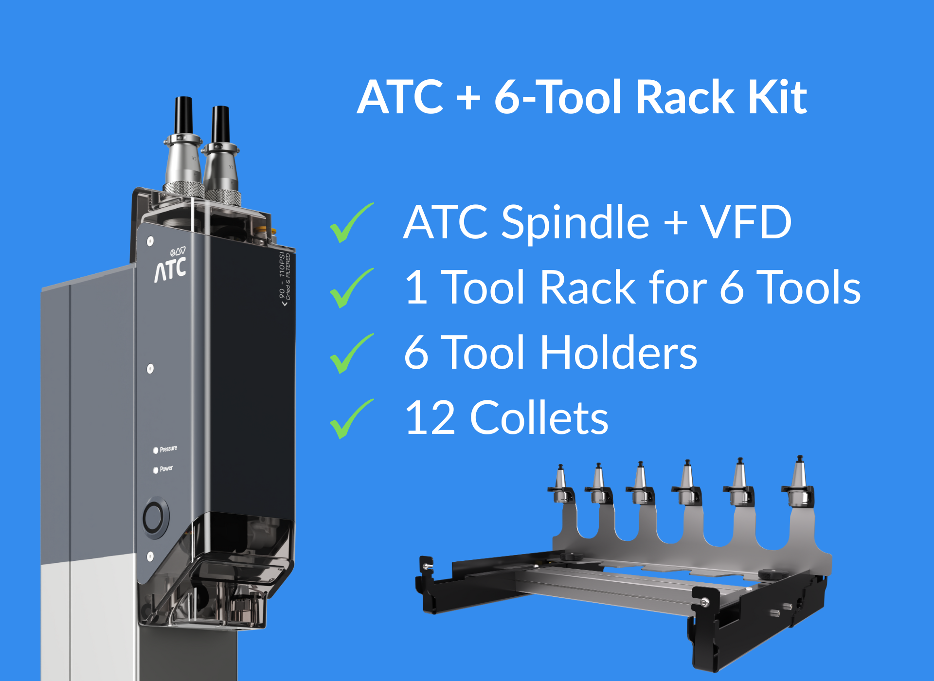 ATC Kit Recap – 6-Tool Rack Kit