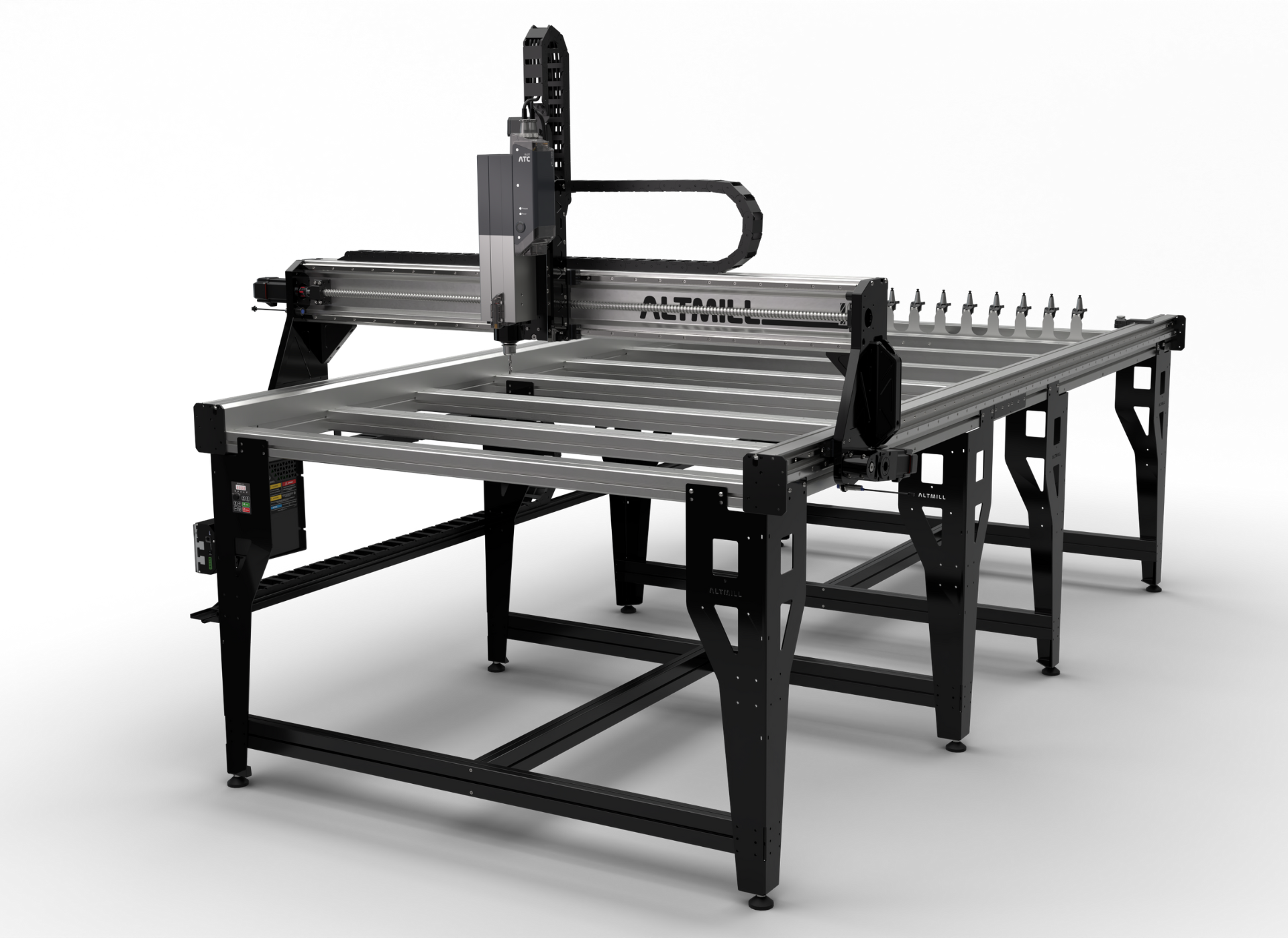 ATC on AltMill 4×8 on Angle 1
