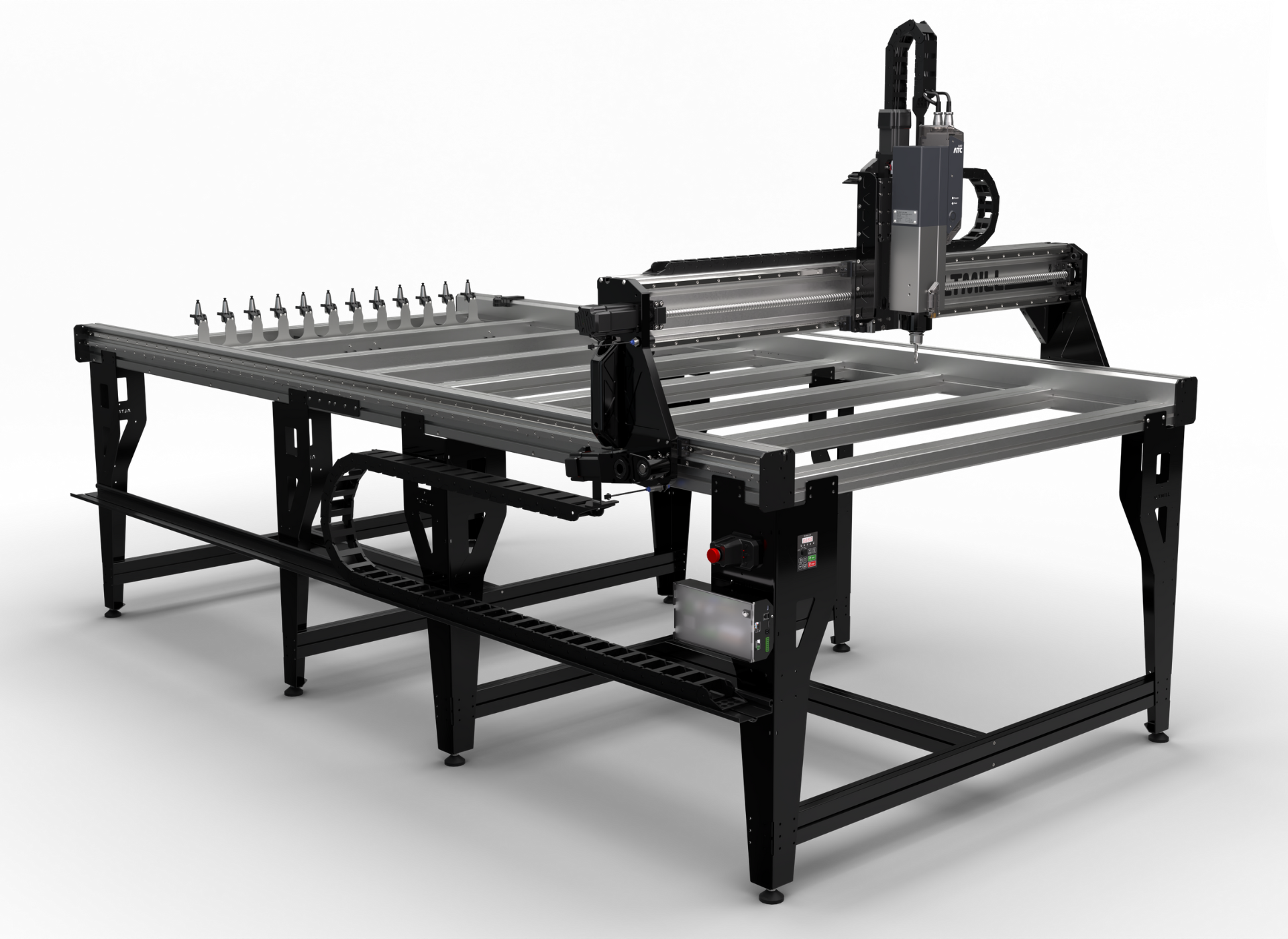 ATC on AltMill 4×8 on Angle 2