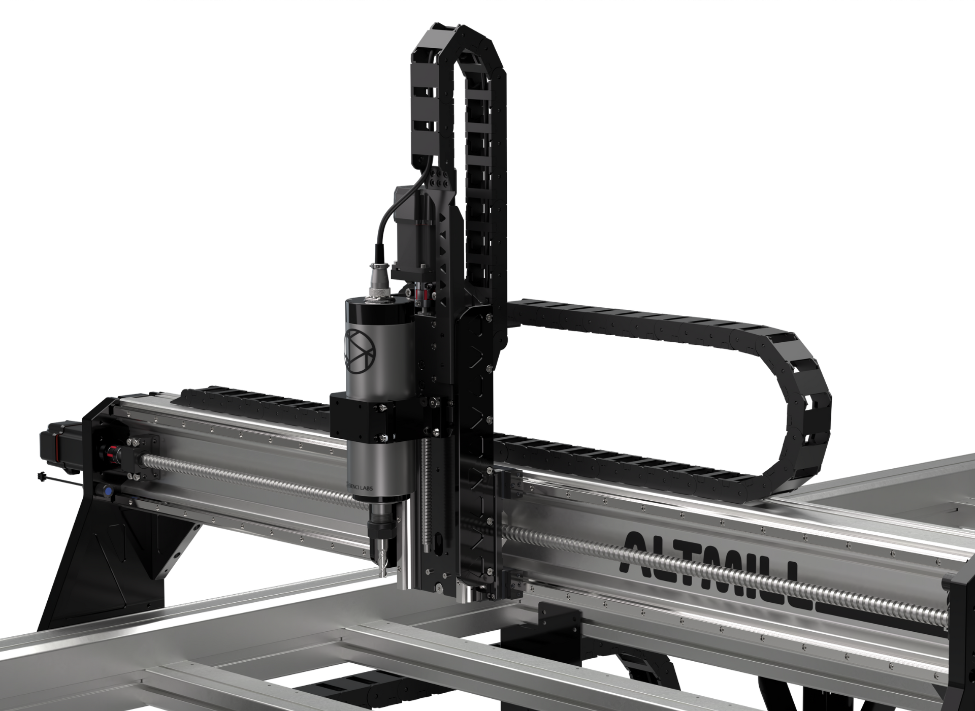 AltMill 4×8 Front View on Angle Close Up