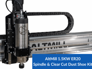 AltMill ER20 15KW Spindle & Clear Cut Dust Shoe