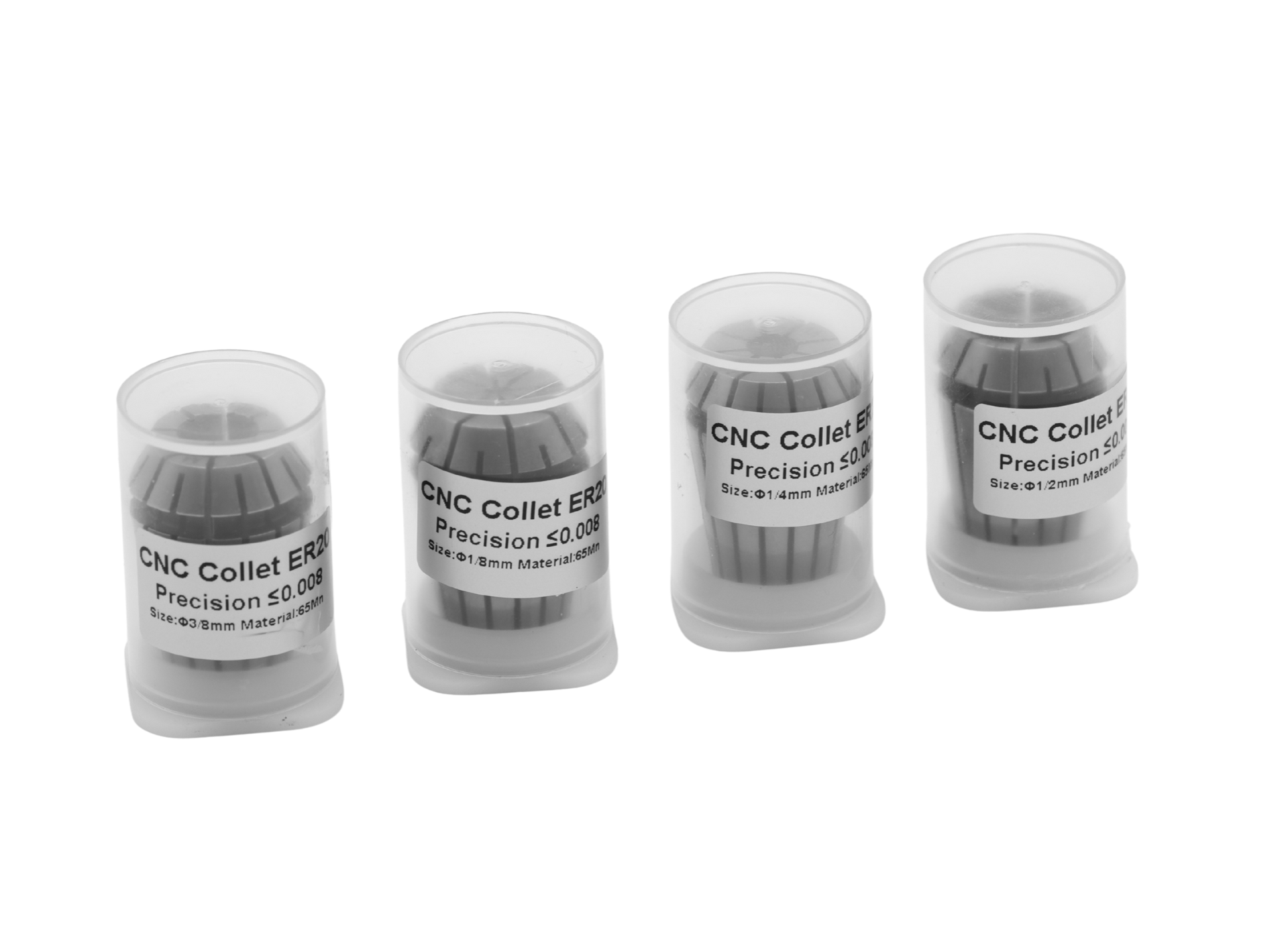 ER20 Collets_ 1_8 1_4 3_8 1_2_Packaging