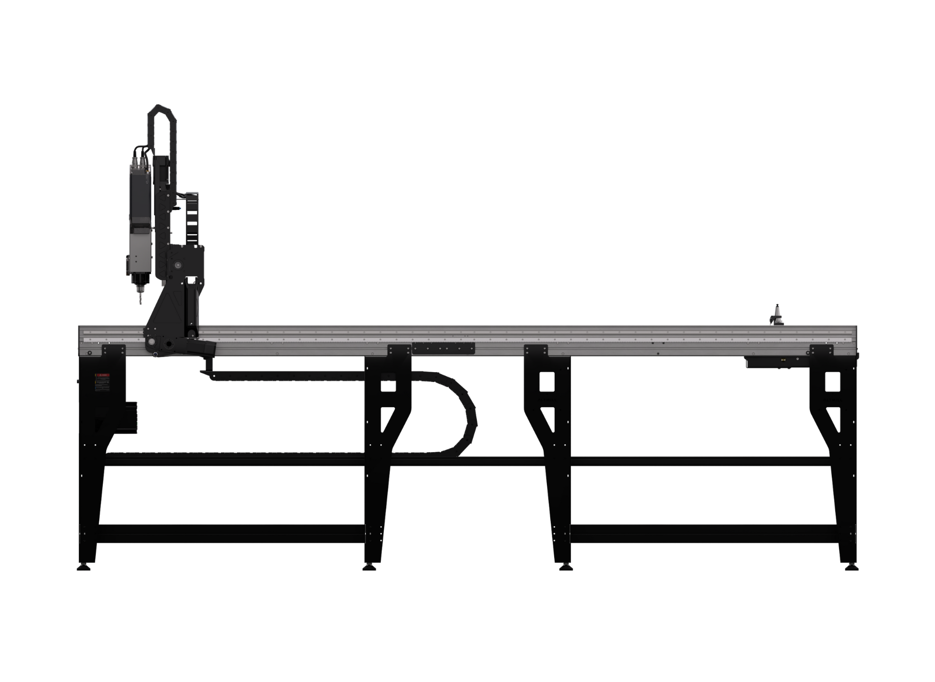 Side View ATC on AltMill 4×8 Rack Position 1