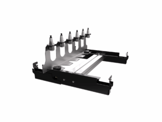 6-Tool Rack on angle