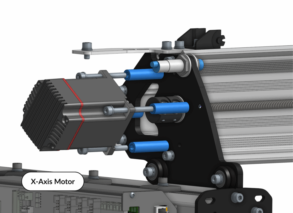Closed-Loop Stepper Motor - X-Axis Motor