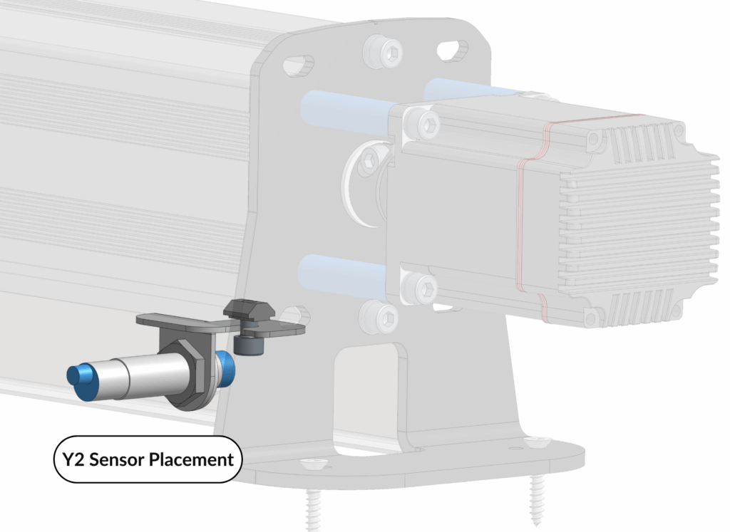 Closed-Loop Stepper Motor - Y2 Sensor Placement