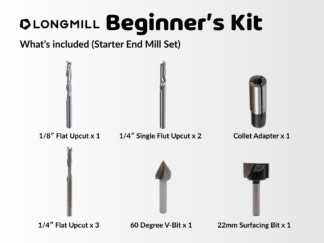 MK3 Beginner’s Kit- Starter End Mill Set