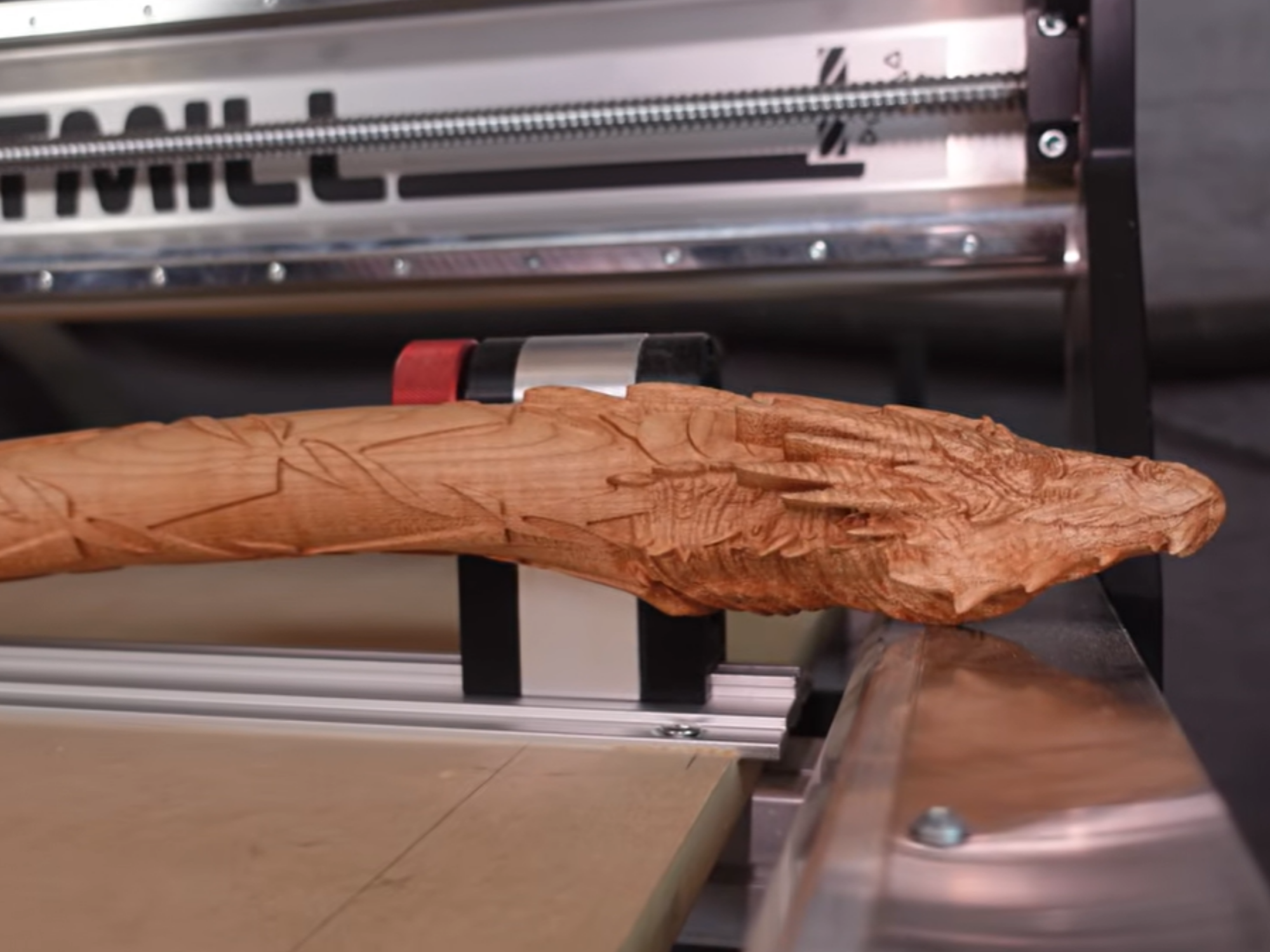 Vortex Rotary Axis Dragon Walking Stick