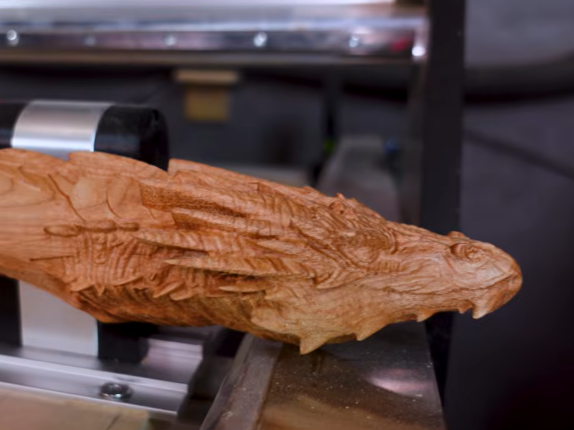 Vortex Rotary Axis Dragon Walking Stick